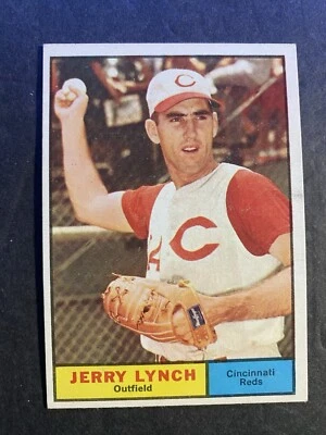 1961 Topps Baseball Jerry Lynch Cincinnati Reds Card #97 - Image 1 of 2