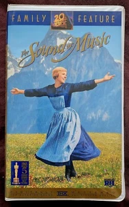 The Sound of Music VHS 1996 (Clamshell) Family Features Tested Julie Andrews - Picture 1 of 3