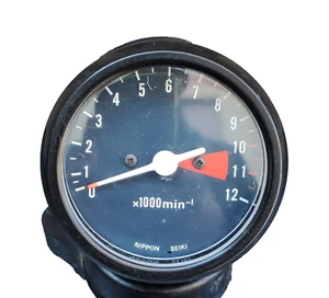 CONTAGIRI NIPPON SEIKI 12.000 REVCOUNTER ORIGINALE - Imagen 1 de 9