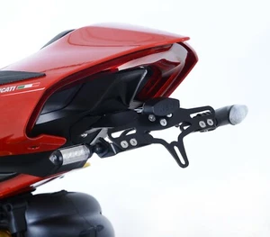 R&G PORTATARGA COMPATIBILE PER DUCATI STREETFIGHTER V4 2020 > 2023 LP0243BK NERO - Foto 1 di 1