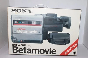 Sony Betamovie Camera Model BMC-200P Boxed PAL Japan - Picture 1 of 20