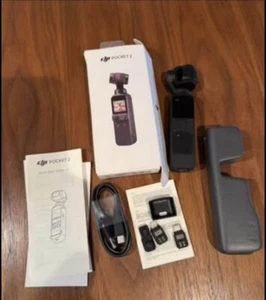 DJI OSMO POCKET 2 CAMCORDER GIMBAL, BLACK-COMPLETE SET - Picture 1 of 6