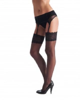 Упаковка из 5 чулок Oroblu Secret 15 ден чистый тонкий блеск 10 см цветочный кружевной топ  - Изображение 1 из 3