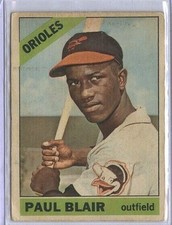 1966 Venezuela Topps #48 Paul Blair Baltimore Orioles