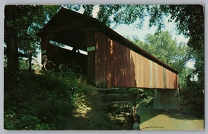 Postal Puente cubierto Sedalia Missouri - Imagen 1 de 2