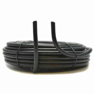 15m Negro RG6 Satélite Freesat TV Digital Cable Coaxial Plomo Coaxial 75ohm - Imagen 1 de 6