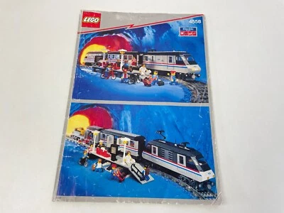 LEGO - Trains - Metroliner - 4558 - INSTRUCTIONS BOOKLET - Vintage - Image 1 of 4