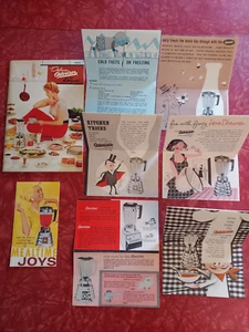 VINTAGE 1960 Deluxe Osterizer Recipes + 7 mini Osterizer BONUS booklets - NM - Picture 1 of 12