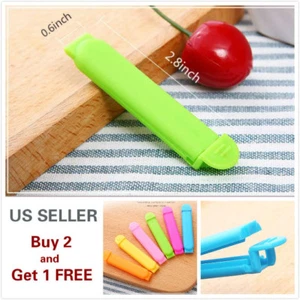 5/10/50Pcs 2.8" Bag Clip Sealing Chip Clip Kitchen Storage Food Bag Sealer - Picture 1 of 5