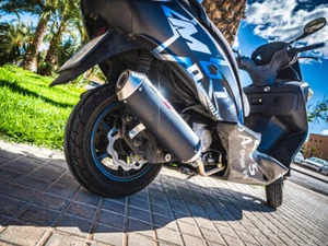 Scarico GPR Yamaha X-Max 250 2007-2009 Evo4 Road RACE DB Killer Linea Completa - Foto 1 di 1