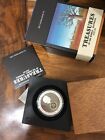 2014 Treasures of the World-Australia Silver Proof Locked Coin With 0.2g Gold