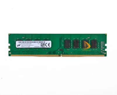 Micron 16GB 2RX8 PC4-2666V DDR4 21300MHz 288Pin UDIMM Desktop Memory RAM - Image 1 of 4