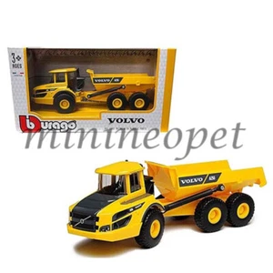BBURAGO 32085 VOLVO A25G PINZA ARTICOLATA 1/50 GIALLO - Foto 1 di 1