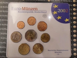 GERMANIA SERIE EURO 2002 ZECCA D  COD. 3789 - Picture 1 of 2