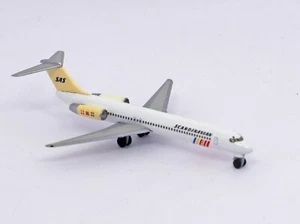 Herpa 1:500 SAS Scandinavian Airlines McDonnell Douglas MD-87 confezione originale - Foto 1 di 4
