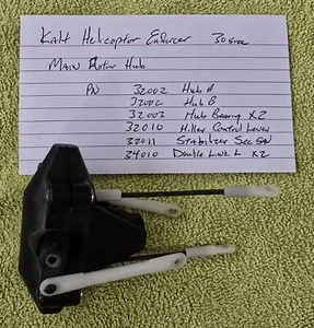 VINTAGE Kalt Baron/Enforcer 30 Helicopter PARTS - Main Rotor Hub Assy - Picture 1 of 1