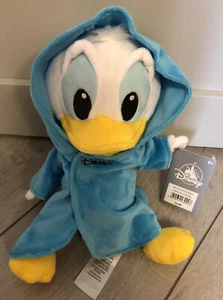 Baby Plush Hood / DONALD Plush Hood Disneyland Paris - Picture 1 of 3