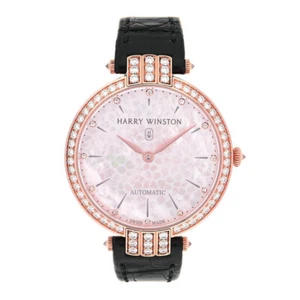 Harry Winston Premier 36mm 210/LA36R 18K Rose Gold Women's Watch - Picture 1 of 2