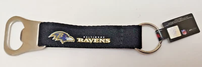 Baltimore Ravens NFL Lanyard Bottle Opener Keychain - Image 1 of 2