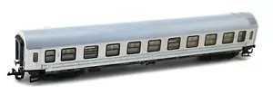 Zeuke passenger train car type Y B4ge 2nd Kl. DR Nirosta Silver Track TT GDR - Picture 1 of 4