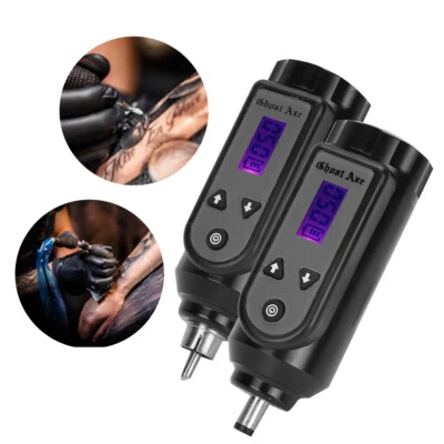 UNBRAND Paquete de baterías de fuente de alimentación inalámbrica para tatuaje para máquina de tatuaje pluma RCA / DC