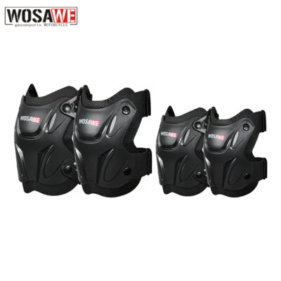 WOSAWE Youth Knee Protector Guard Elbow Pads MTB Mountain Biking Protective Gear - Image 1 of 4