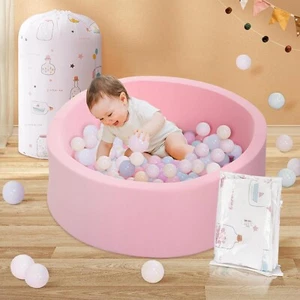 Ball Pit - 36’’ X 12’’ Foam Play Area for Children Toddlers, Round Soft Tub, 35" - Picture 1 of 7