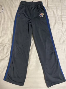 Boy's Champion Large Gray Joggers Sweatpants Size 14 - 16 - Kansas University KU - Picture 1 of 9