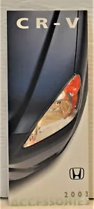 2003 HONDA CR-V ACCESSORIES BROCHURE - Bild 1 von 3