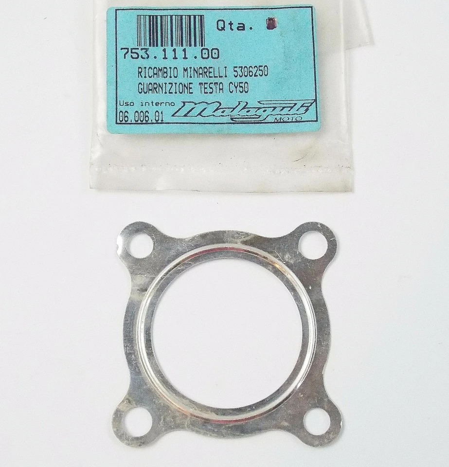 OEM MALAGUTI CENTRO|CIAK-50 F12 PHANTOM F15 FFOX CYLINDER HEAD GASKET 753.111.00 - Image 1 of 1