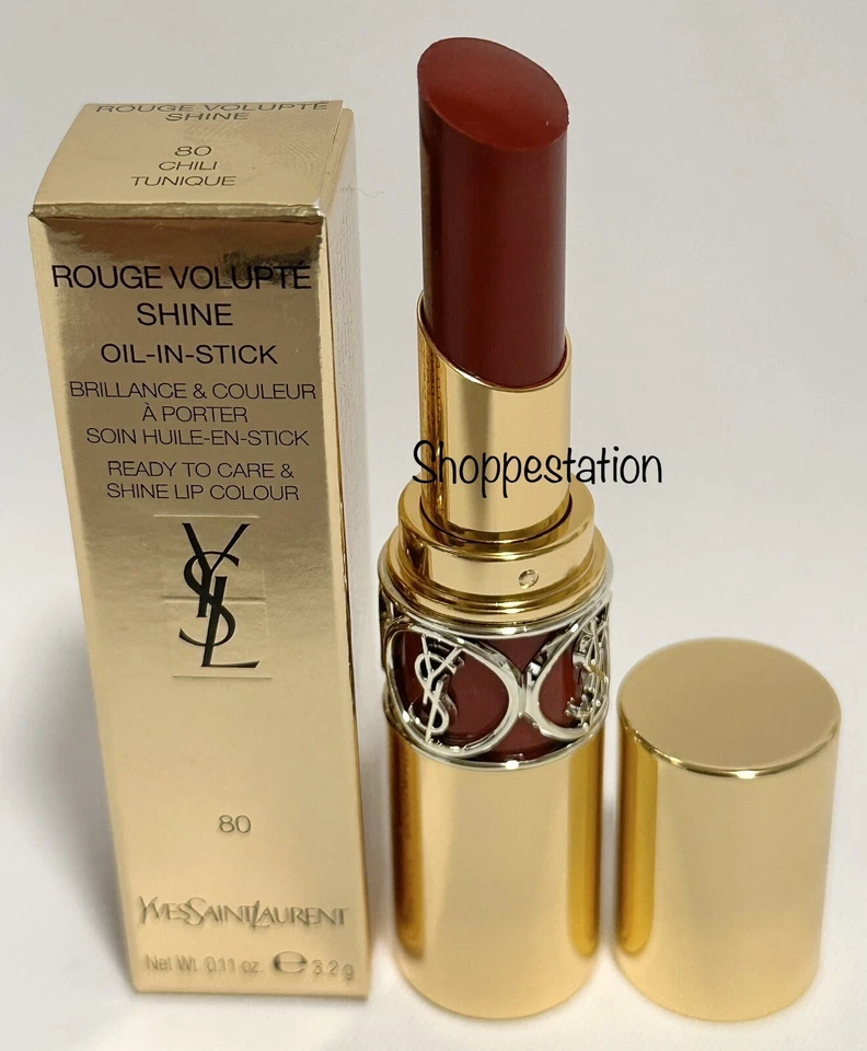 Yves Saint Laurent Rouge Volupte Shine 80 Chili Tunique