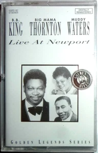 Live At Newport - Muddy Waters B.B. King / MC / OVP Sealed / USA / Cassette Tape - Picture 1 of 1