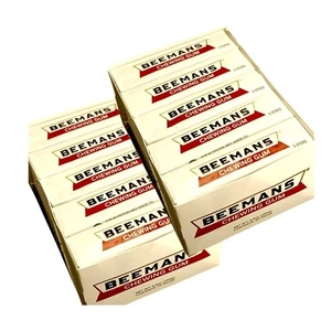 Goma de mascar Gerrit J. Verburg Beemans 5 piezas - 40 paquetes - Imagen 1 de 7