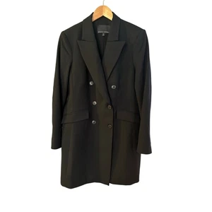  Banana Republic Damen Größe 16 Zweireihiger Blazer Wolle Hergestellt in Italien Karriere - Bild 1 von 8
