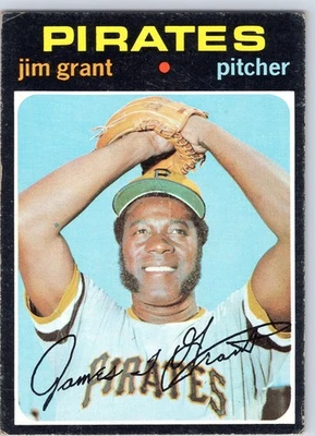 1971 Topps #509 Jim Grant Pittsburgh Pirates Baseball Card EX - Image 1 of 2