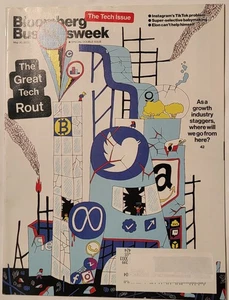 Bloomberg Businessweek Magazine May 30 2022 - The Great Tech Rout - Picture 1 of 3