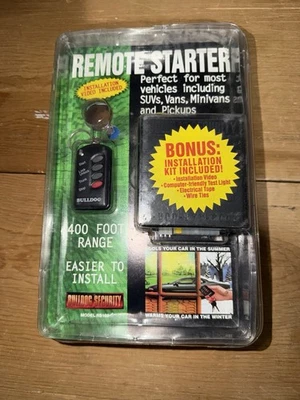 Sistema de arranque remoto de seguridad Bulldog para vehículo con entrada sin llave modelo Rs102 Foto 1 de 4