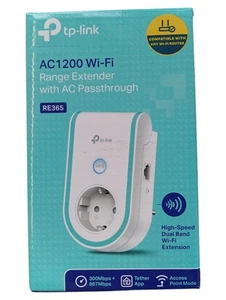 TP-Link RE365 AC1200 WLAN Repeater Dualband - Weiß - Afbeelding 1 van 2