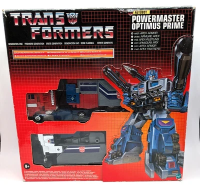 Series II Powermaster Optimus Prime | Gen 1 Commemorative Issue |  | Hasbro 2003 - Image 1 of 4
