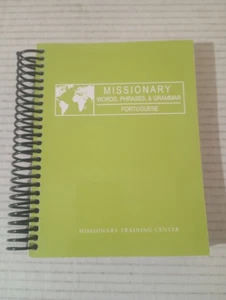Portuguese Missionary Words Phrases & Grammar Brazil LDS Elder MTC Mission Field - Imagen 1 de 17