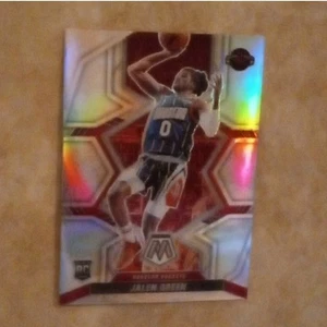 Jalen Green 2021-22 Panini Mosaic RC Silver Prizm #206 Houston Rockets - Picture 1 of 6