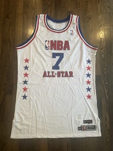 Reebok JERMAINE O’NEAL #7 Pacers 2003 All Star Game Pro Cut Jersey Size 54 + 4” - Picture 1 of 9