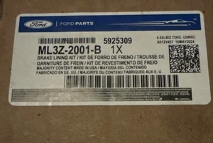 Pastillas de freno delanteras originales Ford 2021-2025 F-150 Bronco Raptor ML3Z2001B - Imagen 1 de 2