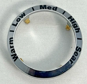 Cuisinart Griddler GR-4 Warm Low Medium High Sear Selector Ring Replacement Part - Picture 1 of 9