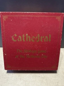 Vintage Cathedral Board Game of The Medieval City Wood Pieces COMPLETE - Picture 1 of 3