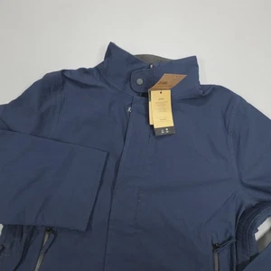 Dakine A-1 Jacket Size M Deep Navy Blue 10k Waterproof Ski Snow Jacket Zip Vents - Picture 1 of 9