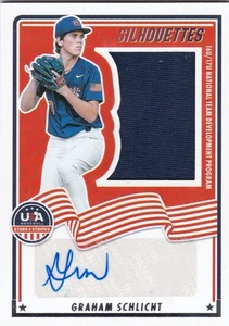 2025 Panini Stars and Stripes #USA-GS Graham Schlicht Signatures Silhouettes/199 - Picture 1 of 2