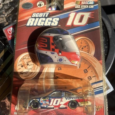 NASCAR 1:64 Scale Stock Car Scott Riggs Motorsports Authentics - Image 1 of 4