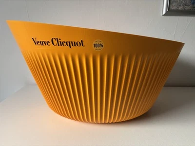  XXL Veuve Clicquot Champagner Kühler Eis Flaschenkühler Eiseimer Orange 🍊50 cm - Bild 1 von 4
