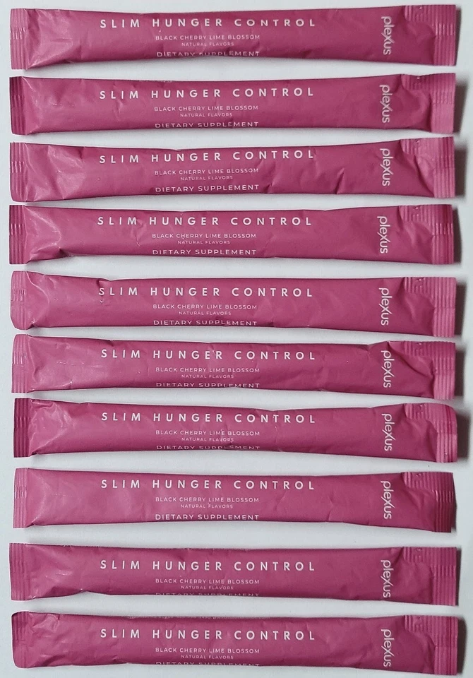 PLEXUS SLIM CONTROL DEL HAMBRE APOYA EL METABOLISMO DE LA GLUCOSA 10 PAQUETES INDIVIDUALES NUEVO Foto 1 de 1